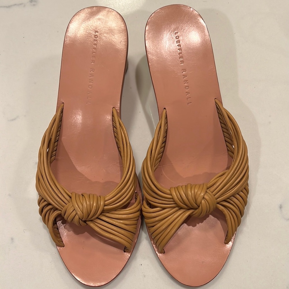 EUC Loeffler Randall Sandals Worn Twice